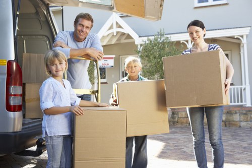 Furniture and box transport for a local move in Upminster Bridge
